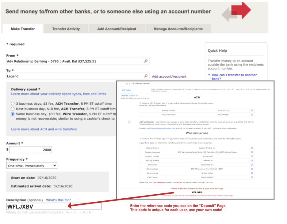 Cách mở tài khoản và gửi tiền vào LBank
