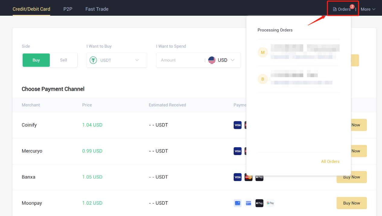 Cách mở tài khoản và gửi tiền vào LBank