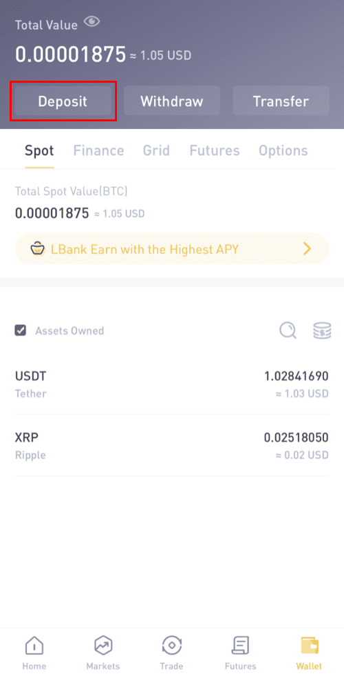 Paano Mag-sign up at Magdeposito sa LBank Paano Mag-sign up at Magdeposito sa LBank